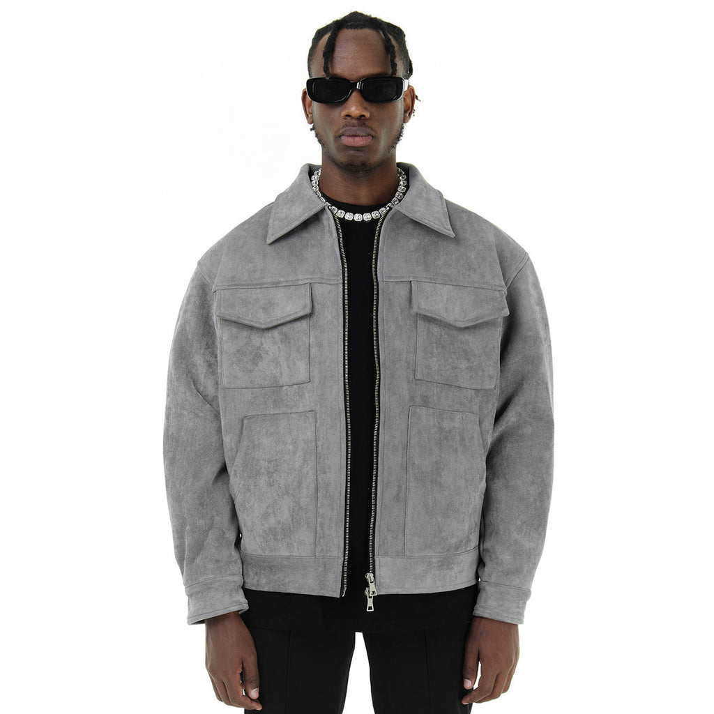 Kayro - Washed Jacket Grey