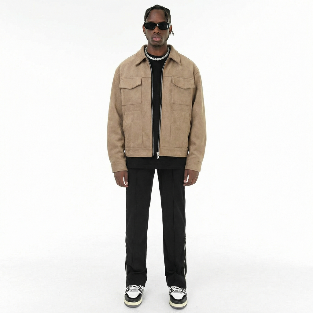 Kayro - Washed Jacket Brown