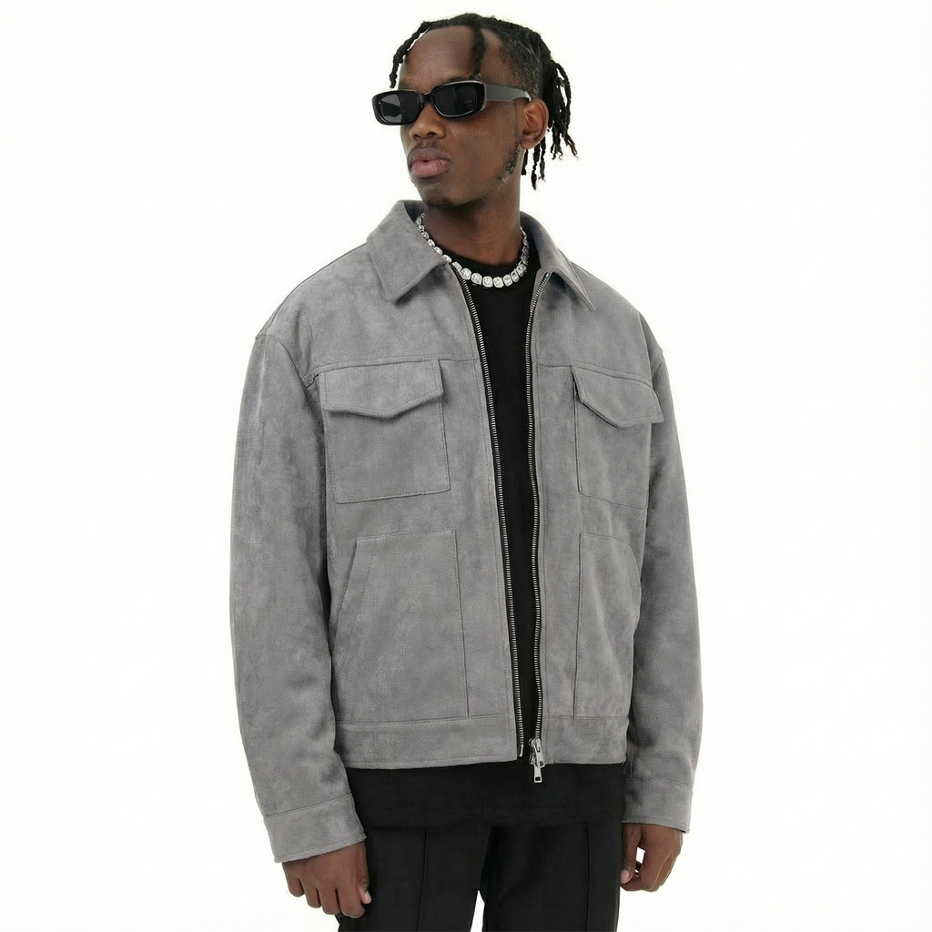 Kayro - Washed Jacket Grey